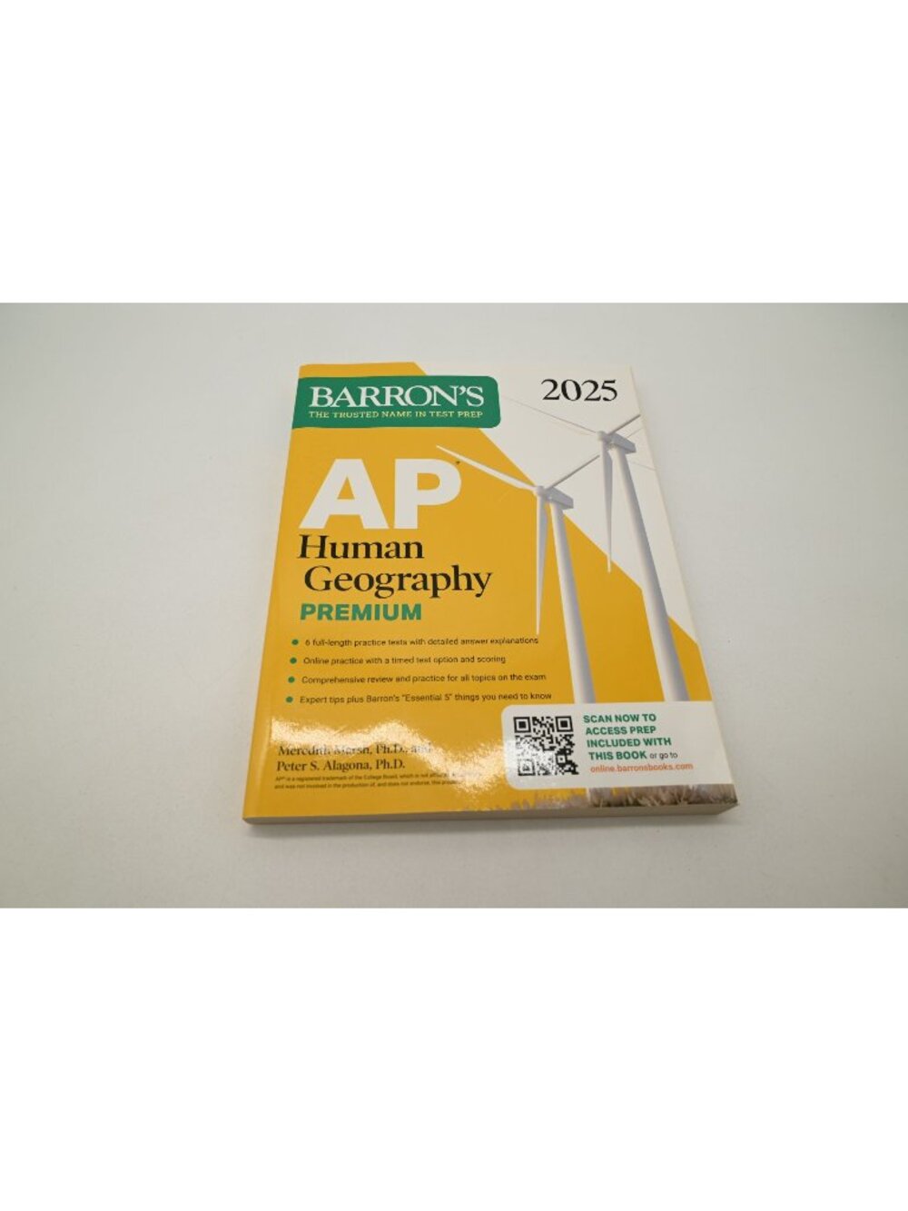 Barron's AP Human Geography Premium 2025 Test Prep Study Guide Book Review